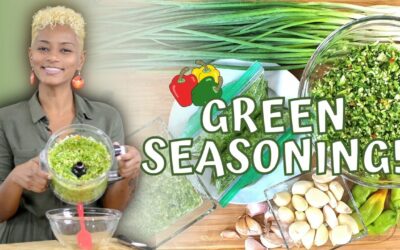 Green Seasoning | Chopped & Blended