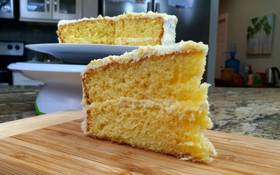 Orange Cake & Vanilla Butter Cream